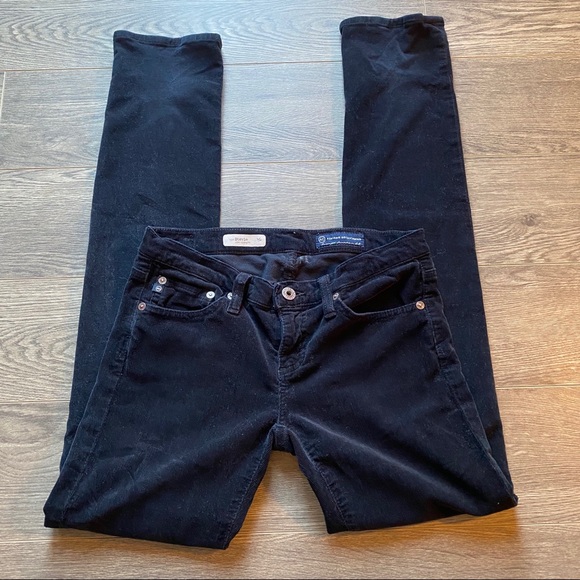 AG the Stevie Black Corduroy Jeans - Picture 3 of 8